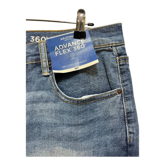 Arizona Jeans Co Men’s 34x32 Advance Flex 360 Relaxed Straight Fit NWT - Picture 6 of 10